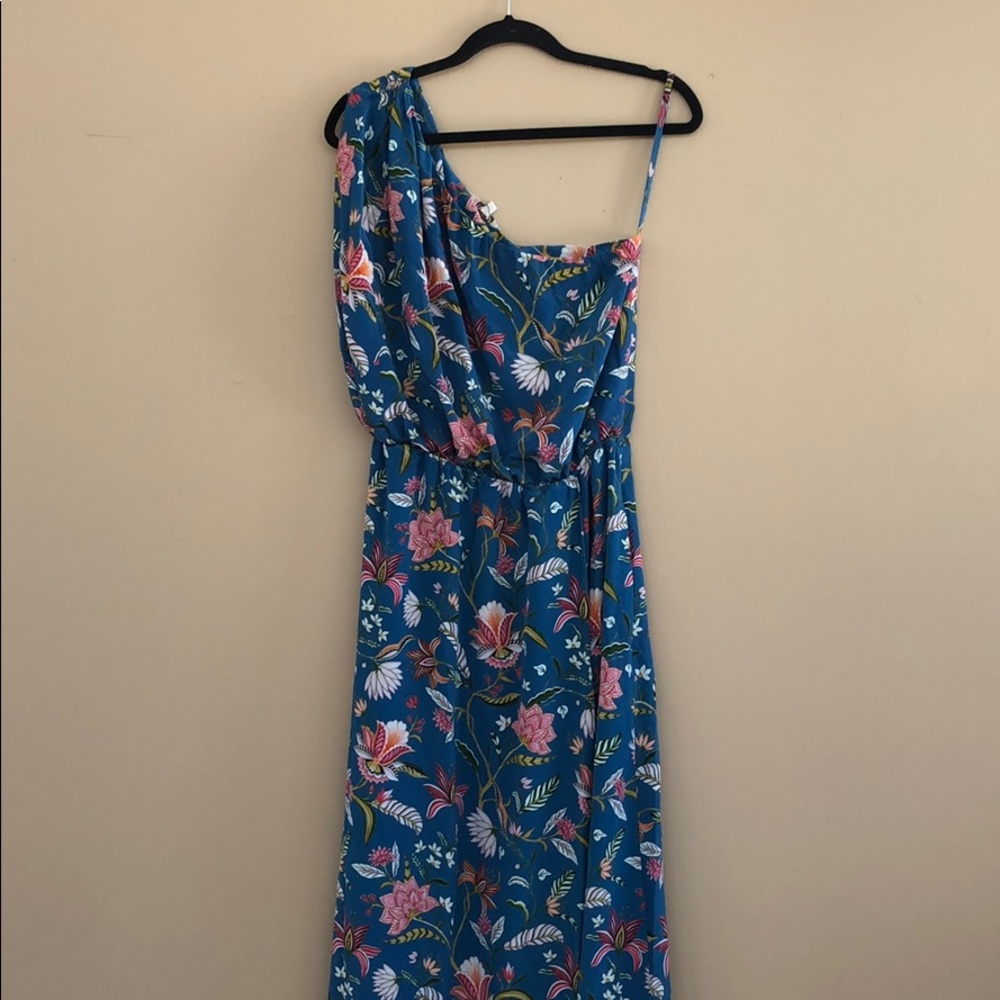 NEW • Tucker • One Shoulder Maxi Dress Floral - Picture 7 of 8